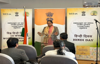 World Hindi Day celebrated by the Embassy with Indian Community