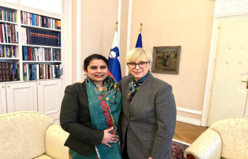 Namrata S. Kumar Ambassador of India to Slovenia (13 August 2020 - 26 February 2025) farewell